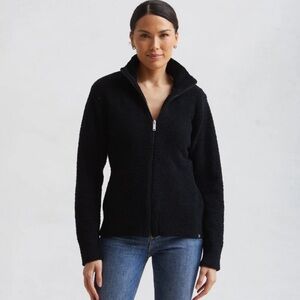 Kashmere Black Full Zip Sport Jacket Size Small New WithTags!